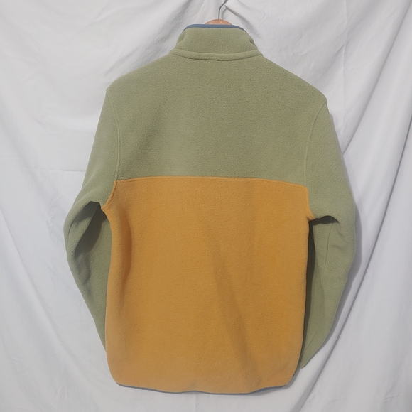 Patagonia Synchilla Snap-T Pullover Pufferfish Gold Men's Medium Excellent Cond. - Picture 5 of 6